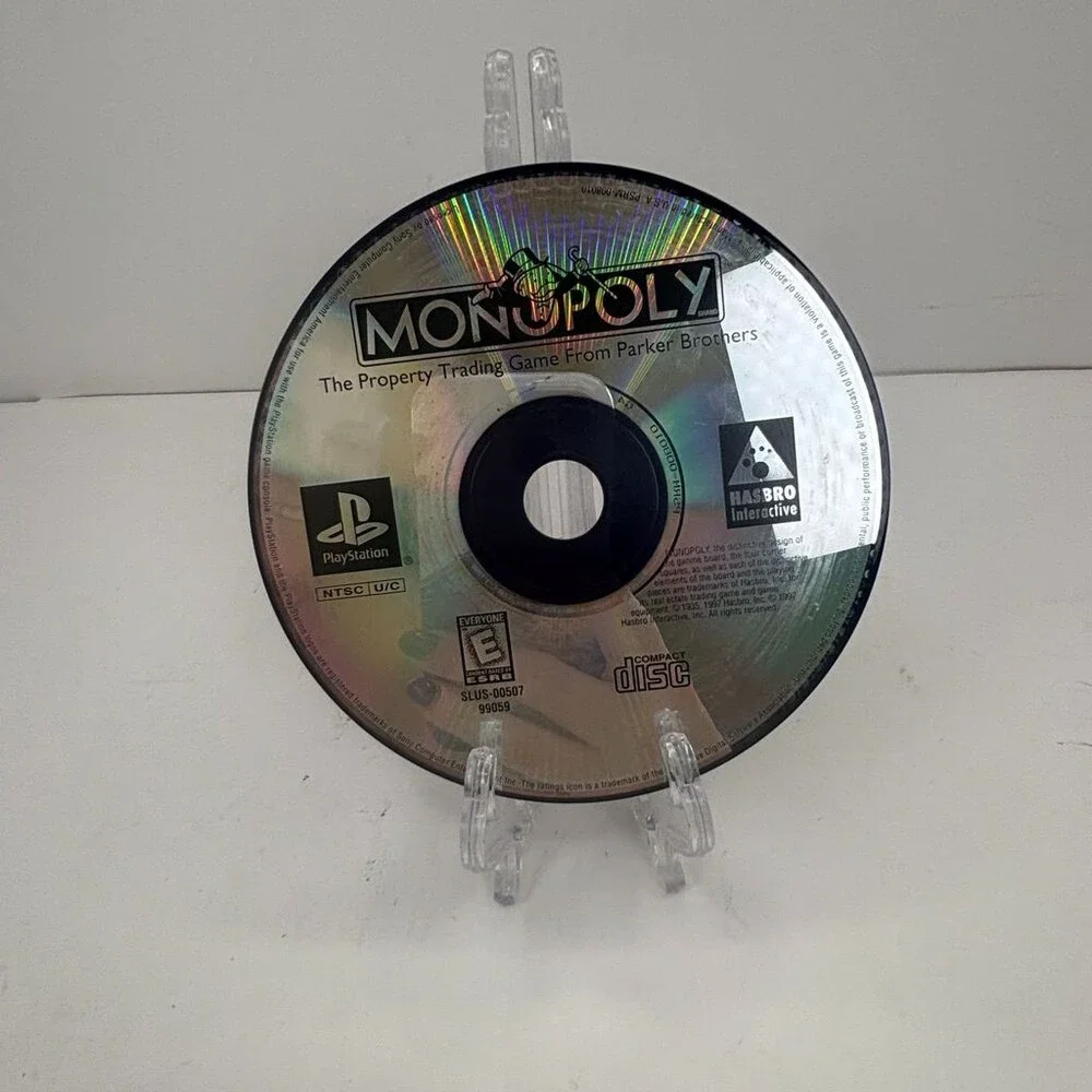 Monopoly PS1 SLUS-00507 (Sony PlayStation 1, 1997) Disc Only